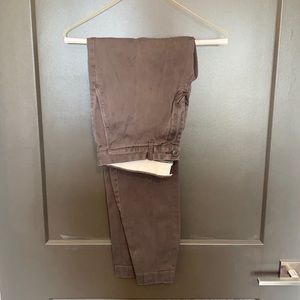 J Crew Gray Stretch 484 Chinos